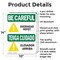 Signmission Safety Culture Sign, 10 in Width, Aluminum, Rectangle, Bilingual OS-2PACK-BC-A-1014-L-10035 - alternate 8